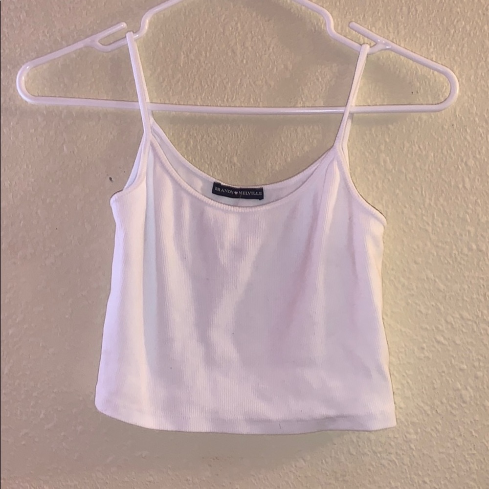 white brandy melville tank!